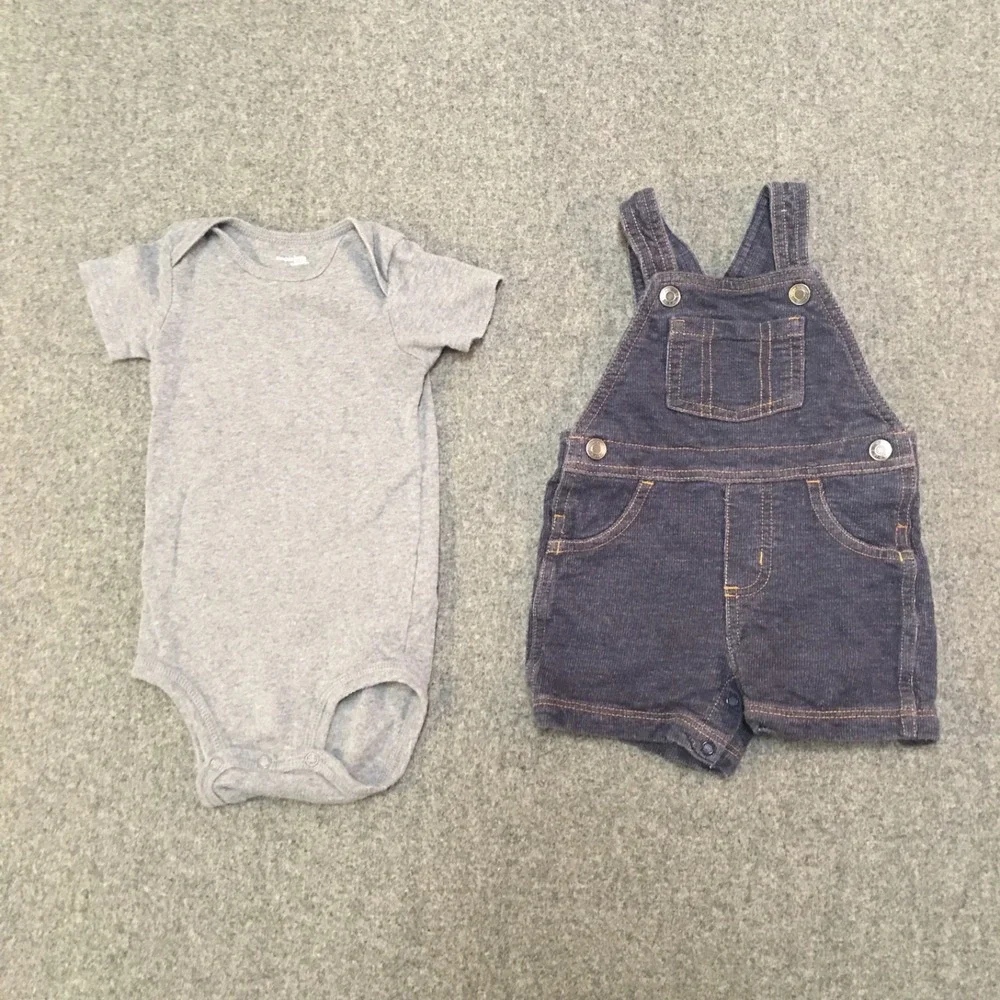Baby Boy 12 Months Clothing Lot 8x Pieces Bulk Summer Overall Camo Outdoor - Picture 7 of 12